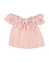 Magil Toddler Girl Top Blush Size 6 Viscose In Pink