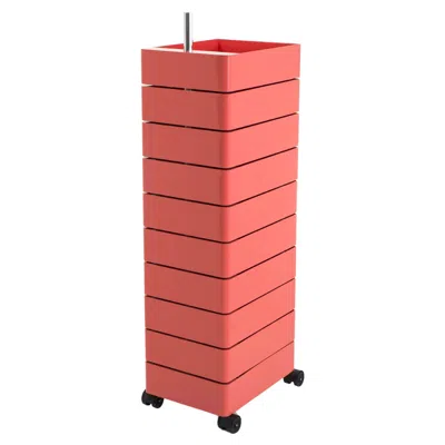 Pre-owned Magis 360 ? Container 10 Drawers By Konstantin Grcic For  In Orange