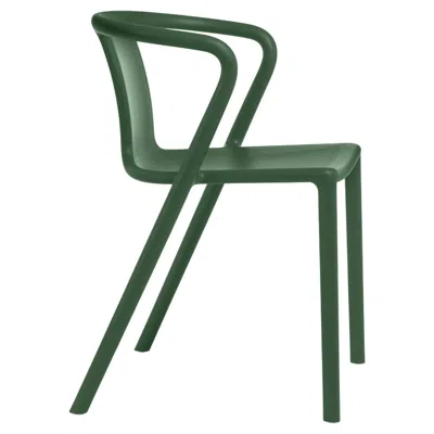 Pre-owned Magis Air-armchair By Jasper Morrison, Green - Chair With Arms - Set Of 4
