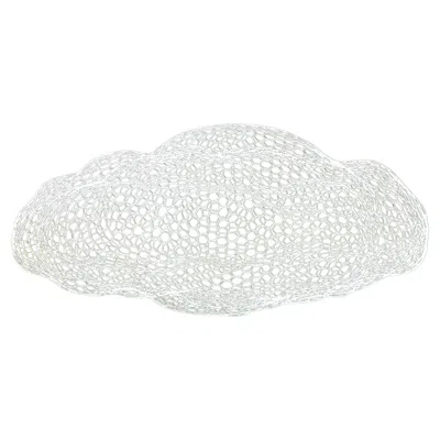 Pre-owned Magis Clouds - Nuvola Small Hanging Sculpture By Benedetta Mori Ubaldini In Gray