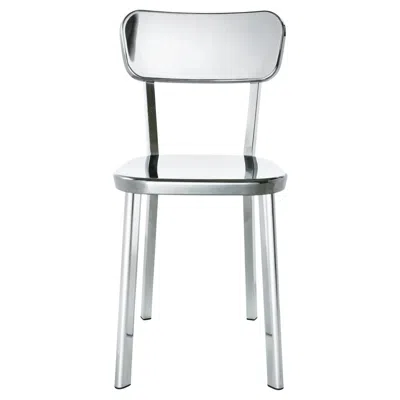 Pre-owned Magis Déjà-vu Chair By Naoto Fukasawa In Polished Aluminum In Gray