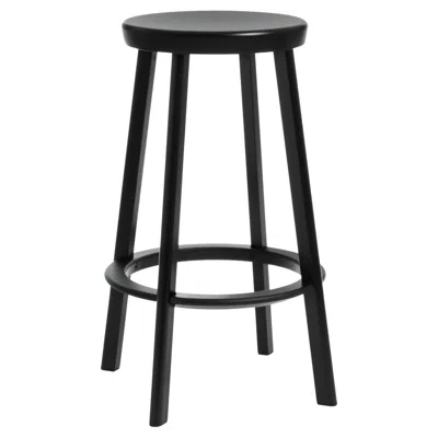 Pre-owned Magis Déjà-vu Métal Bar Stool H 66 Cm 26 In - Naoto Fukasawa - Black