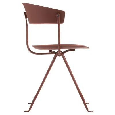 Pre-owned Magis Officina Chair - Ronan & Erwan Bouroullec Brown Iron - Brown Polypropylene