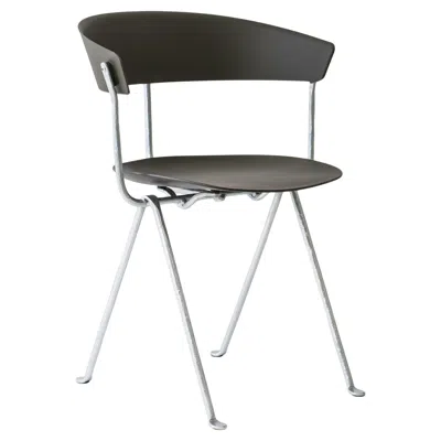 Pre-owned Magis Officina Chair - Ronan & Erwan Bouroullec Iron - Grey Polypropylene In Gray
