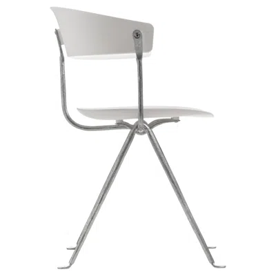 Pre-owned Magis Officina Chair - Ronan & Erwan Bouroullec Iron - White Polypropylene