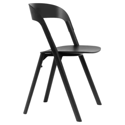 Pre-owned Magis Pila Chair Design Ronan & Erwan Bouroullec - Black - Set Of 2 Chairs