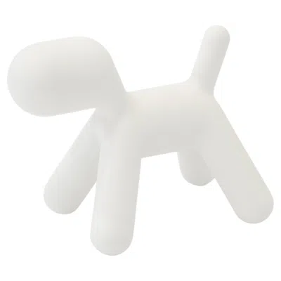 Pre-owned Magis Puppy Xl In White By Eero Aarnio For