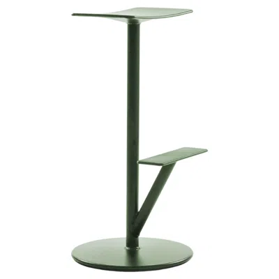 Pre-owned Magis Sequoia High Stool In Dark Green By Anderssen & Voll For