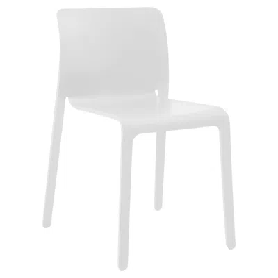 Pre-owned Magis Stackable Chair  First - Stefano Giovannoni - White - Set Of 4 Chairs