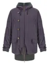 Magliano '3/4 Kenny' Parka In Purple