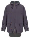 Magliano '3/4 Kenny' Parka In Purple