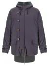 Magliano '3/4 Kenny' Parka In Purple