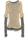 Magliano Acid Mouline Sweater In Yellow