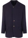 Magliano Acid Single-breasted Jacket In Blue