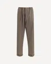 Magliano Tailored Trousers With Pleats And Pockets In Brown