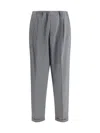 Magliano Baggy Elastic Pants In Gray