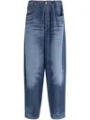 Magliano Denim Print Lounge Pants In Blue