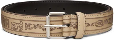 Magliano Beige Vita Dura Belt In Multi
