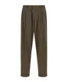 Magliano Tailored Trousers With Pleats And Pockets In Green