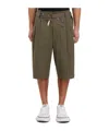 Magliano Belt-loop Shorts In Brown