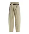 Magliano Belted Casual Pants In White