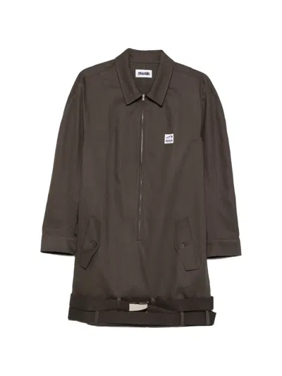 Magliano Belted Coat In Blue