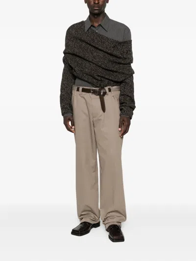 Magliano Belted Trousers In Neutral