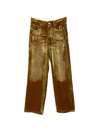 Magliano Belt-loops Trousers In Brown
