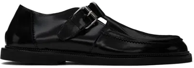 Magliano Monster Superleggera Leather Derby Shoes In 69 Black