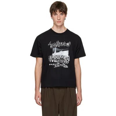 Magliano Black Classic T-shirt In Multi