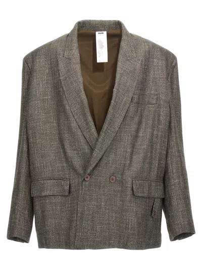 MAGLIANO BLACK MELTON BLAZER