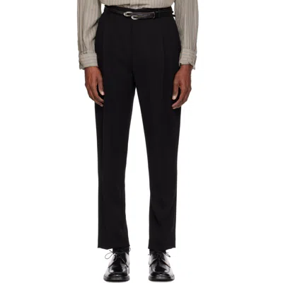 Magliano Sundance Pleated Casual Trousers In Black