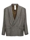 Magliano 'textured Double Breasted Blazer'