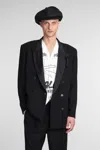 Magliano Blazer In Black Wool In Black