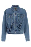 Magliano Denim Level Jacket In Blue