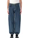 Magliano Sturdy Jeans With Belt Loops And Contrast Stitching