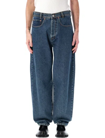 MAGLIANO BLUE WIDE LOGO JEANS