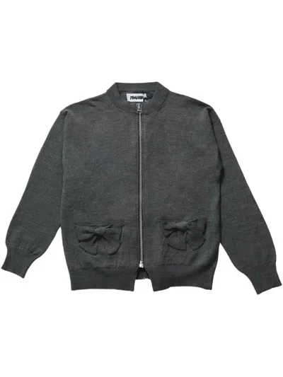 MAGLIANO BOW-DETAIL CARDIGAN