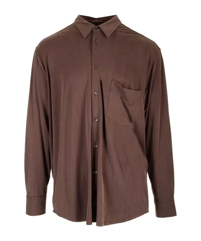 MAGLIANO MAGLIANO BRAID-DETAILED LONG-SLEEVED SHIRT