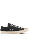 Magliano Braided-sole Canvas Sneakers In Schwarz