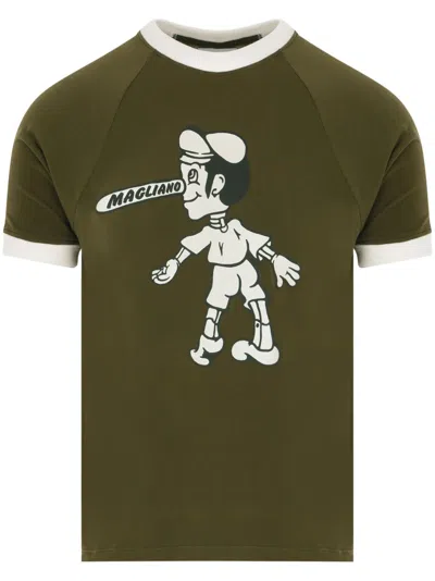 MAGLIANO LOGO-PRINT T-SHIRT
