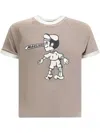 Magliano Britpop Mini T-shirt In Neutrals