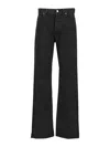 Magliano Braided Back Distressed Denim In Black