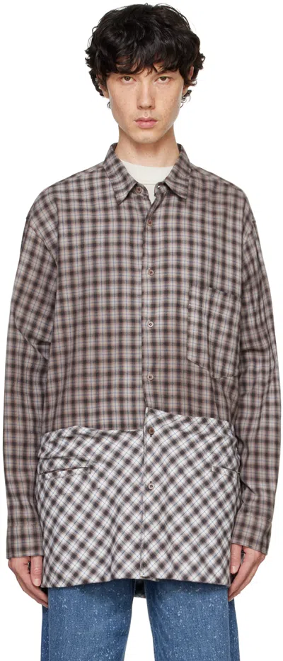 Magliano Brown Criny Shirt In 09