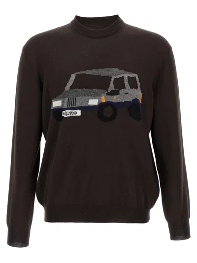MAGLIANO BROWN PANDINO SWEATER
