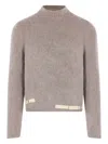 Magliano Wool Blend Sweater With Aesthetic Details In Gray