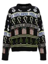 Magliano Festive Crew Neck Sweater With Graphic Motifs