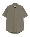 Magliano Buttoned-fastening Short-sleeve Shirt In Green