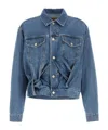 Magliano Denim Level Jacket In Blue