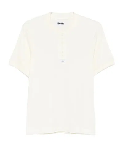 Magliano Button-front T-shirt In White